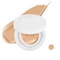 Parnell Cicamanu Serum Cushion – Hydrating Foundation for Soothing, Light Coverage & Glass Skin | Lightweight for Sensitive & Dry Skin | 0.52 Fl Oz (25N) | K-beauty