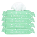 Patchology Clean AF Facial Cleansing Wipes – Travel-Size Makeup Remover for Sensitive & Oily Skin (4 Pack, 60 Wipes)