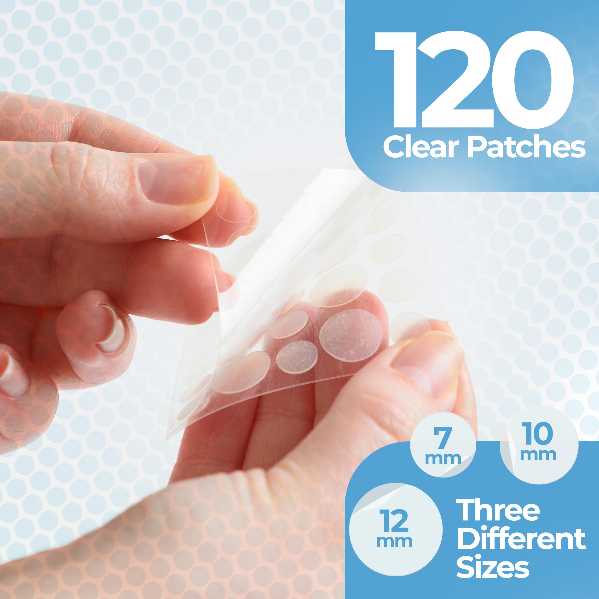 PatchRx Pimple Patches (120 Pack) – Hydrocolloid, Tea Tree & Salicylic Acid