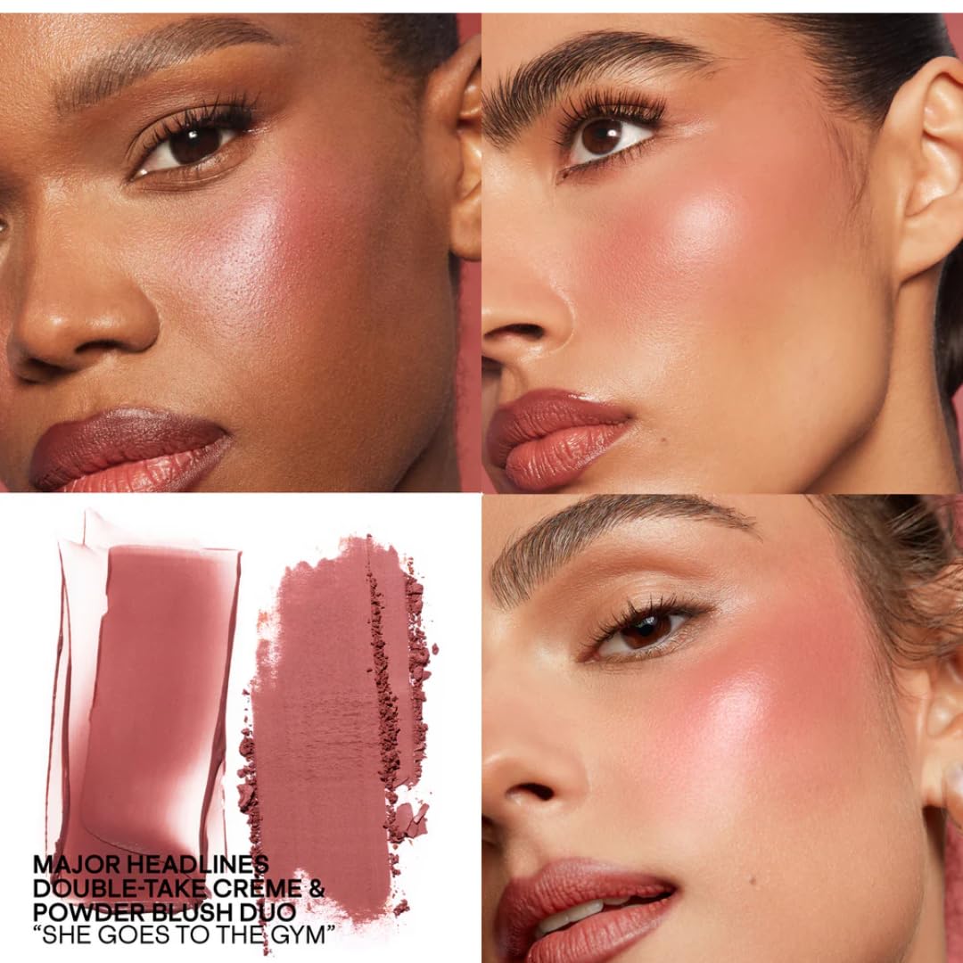 PATRICK TA Double-Take Crème & Powder Blush – She Goes To The Gym (Cool Mauve Rose)
