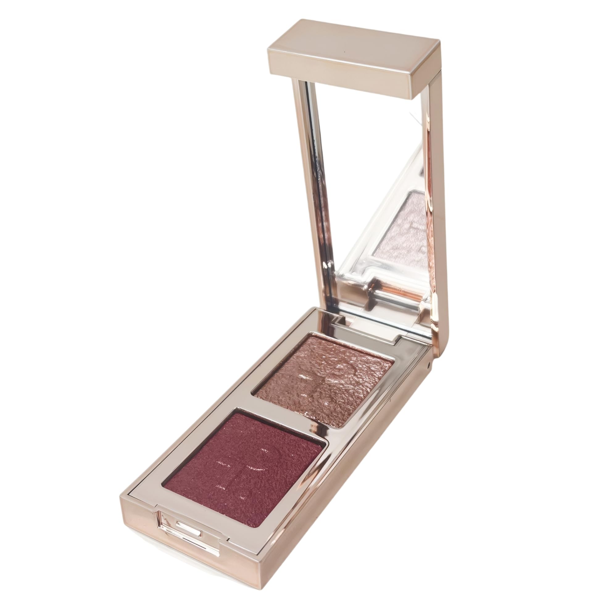 PATRICK TA Major Dimension Eye Illusion Duo Slow Burn – Burgundy Sparkle Eyeshadow