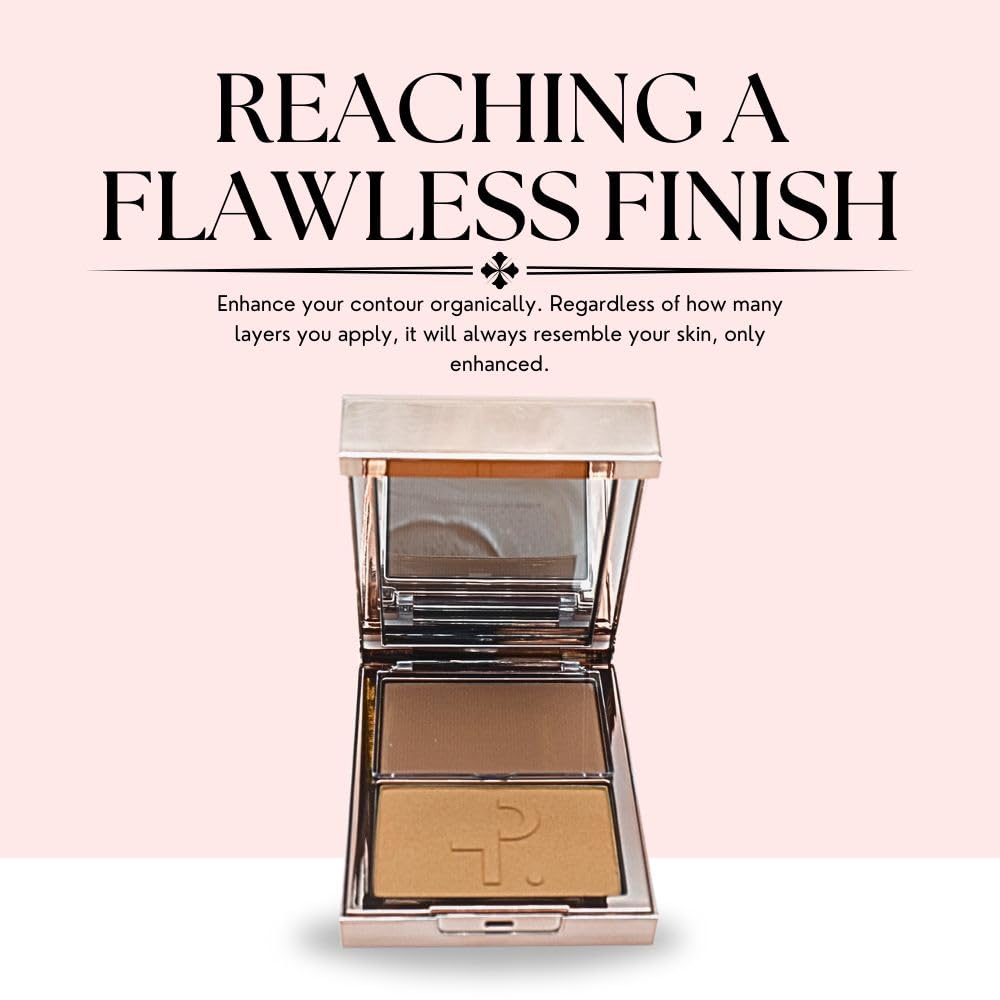 PATRICK TA Major Sculpt Crème Contour & Powder Bronzer Duo – She's Statuesque (Light Complexion)