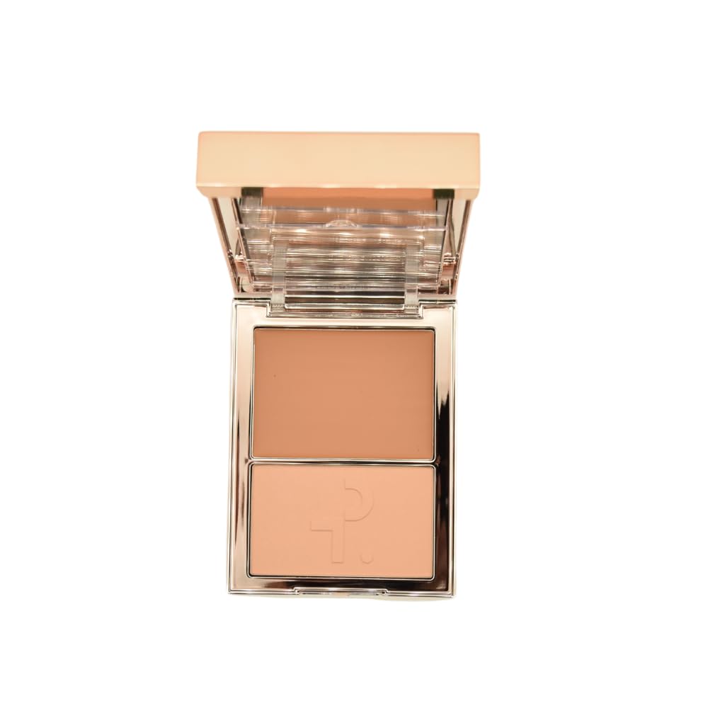 Patrick Ta Major Skin Creme Foundation & Finishing Powder Duo in Light 1 | Buildable Coverage + Soft Focus