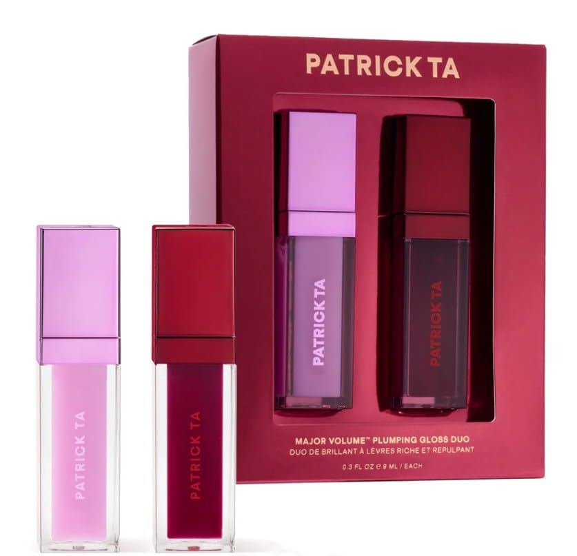 PATRICK TA Major Volume Plumping Gloss Duo – Headliner & Main Stage