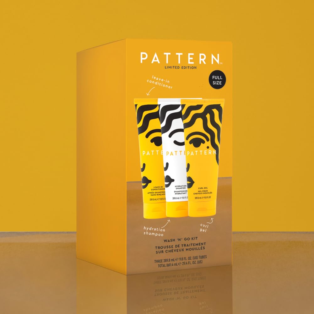 PATTERN Beauty Wash N Go Kit for Curls, Coils & Tight Textures | Tracee Ellis Ross