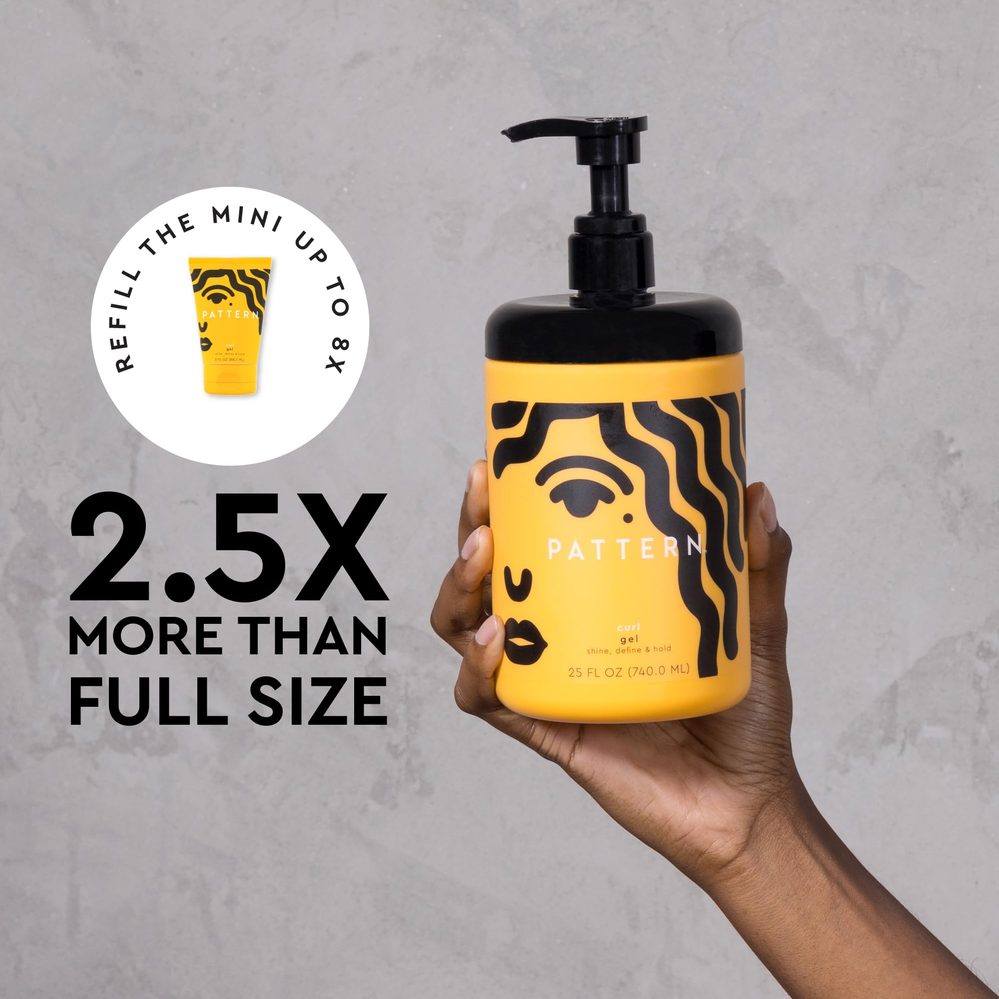 PATTERN Curl Gel with Aloe & Cacay Oil — Medium Hold (3a-4c) | PATTERN Beauty