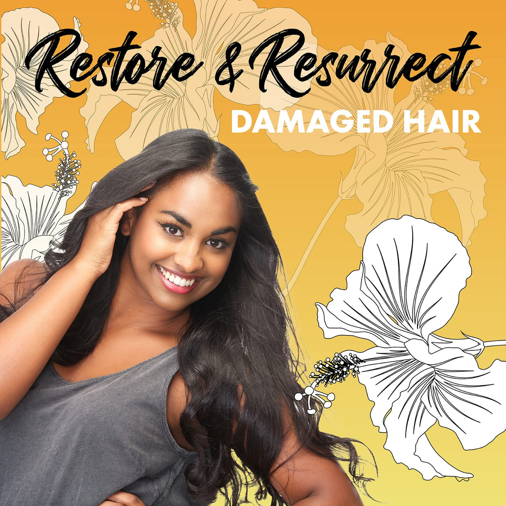 Paul Brown Hawaii Resurrect Salon Quality Conditioner | Deep Hydration & Damage Repair | Kukui Nut Oil | Color-Safe 33 oz