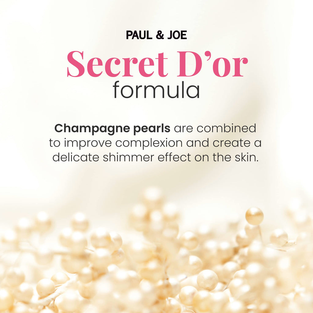 Paul & Joe Moisturizing Foundation Primer S02 Orange Undertone – Hydrating, Radiant Base with Jojoba Oil | 1 fl oz