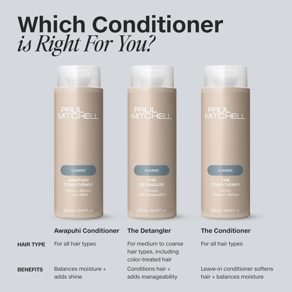Paul Mitchell Awapuhi Conditioner – Balances Moisture + Adds Shine, All Hair Types, 33.8 fl oz
