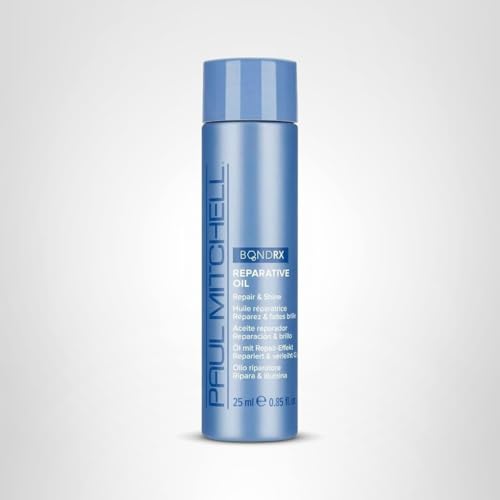 Paul Mitchell Bond Rx Reparative Oil – Repairs & Shine for Chemically Treated Hair (0.85 fl oz)