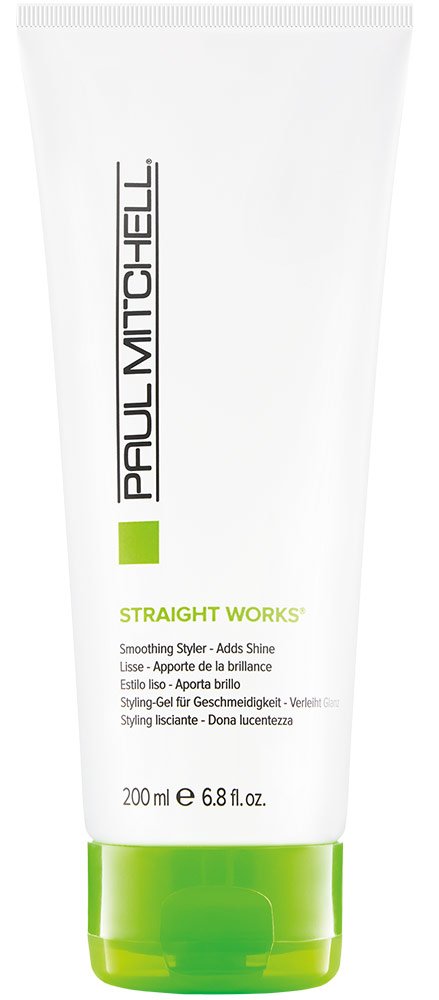 Paul Mitchell Straight Works Hair Gel – Smoothing Styler for Frizzy Hair | 6.8 fl oz
