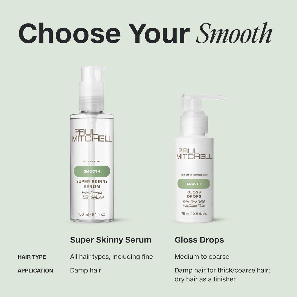 Paul Mitchell Super Skinny Serum Blowout Primer – Fast Drying, Humidity-Resistant All Hair Types