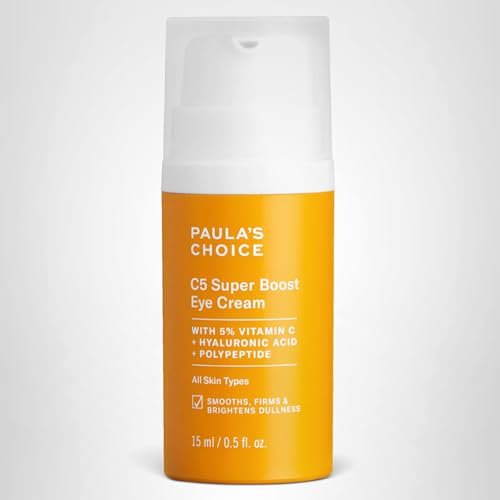 Paula's Choice C5 Super Boost Eye Cream — 5% Vitamin C, HA & Peptides