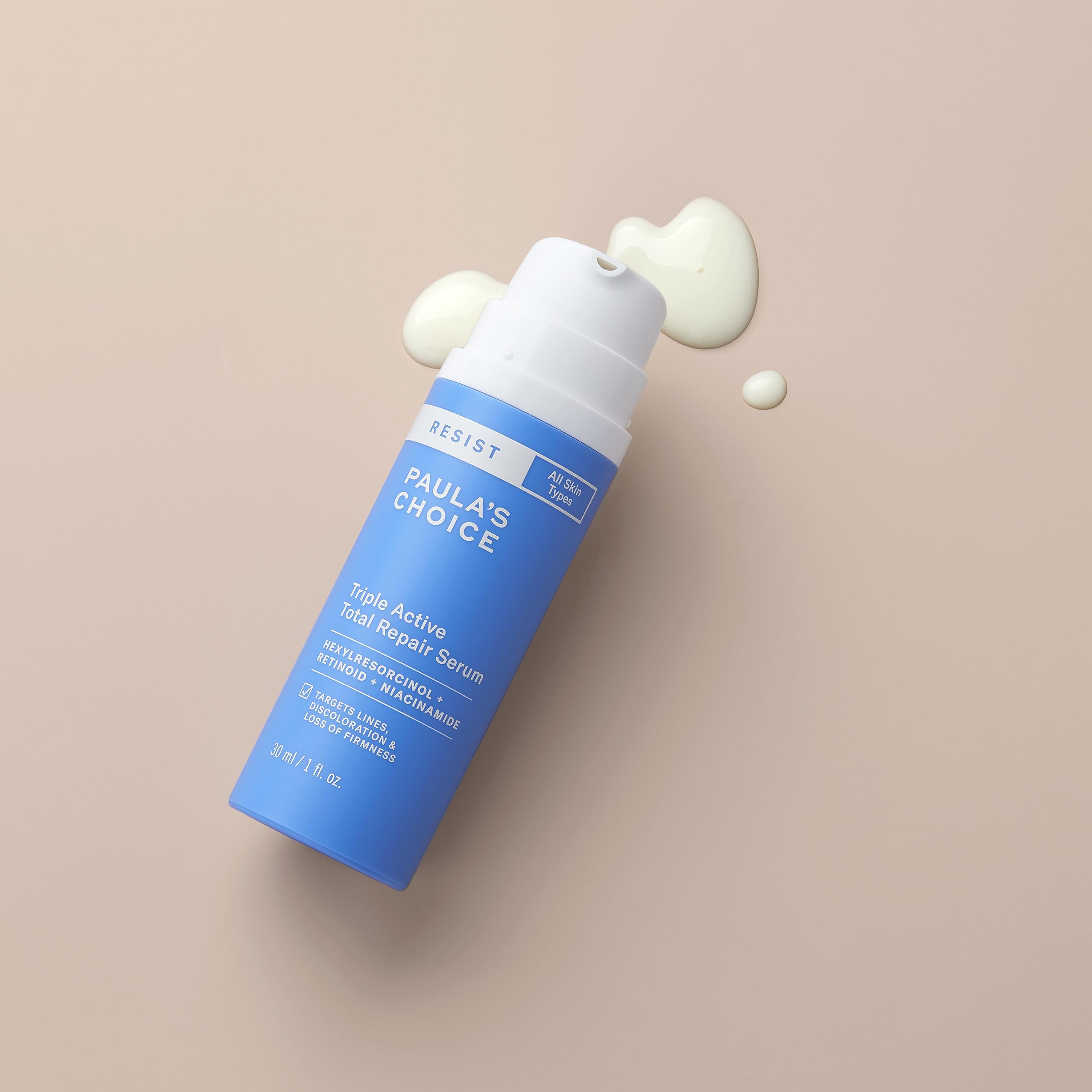 Paula's Choice RESIST Triple Active Total Repair Serum – 3-in-1 Wrinkles, Dark Spots & Firmness