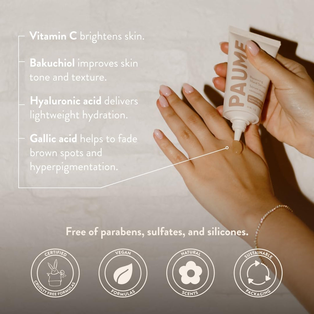 PAUME All-in-One Cuticle and Nail Cream – Nail Strengthener & Repair, 0.75 oz