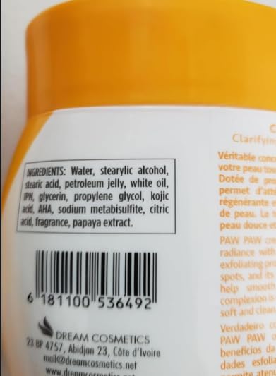 Paw Paw Papaya Cream 300ML – Hydrating Moisturizer for Smooth, Radiant Skin