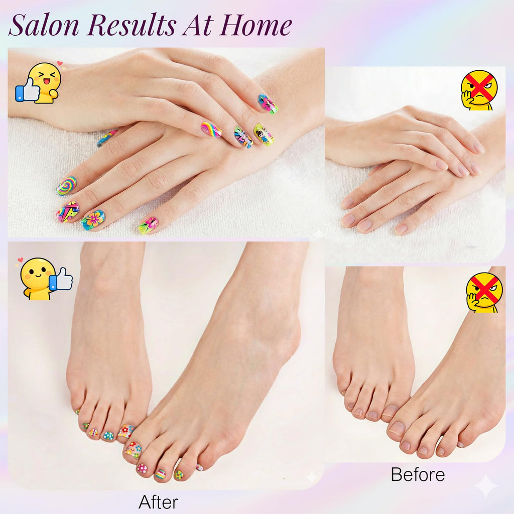 12 Color Nail Art Pens Set | Pawhims – 0.5mm Quick-Dry Nail Markers