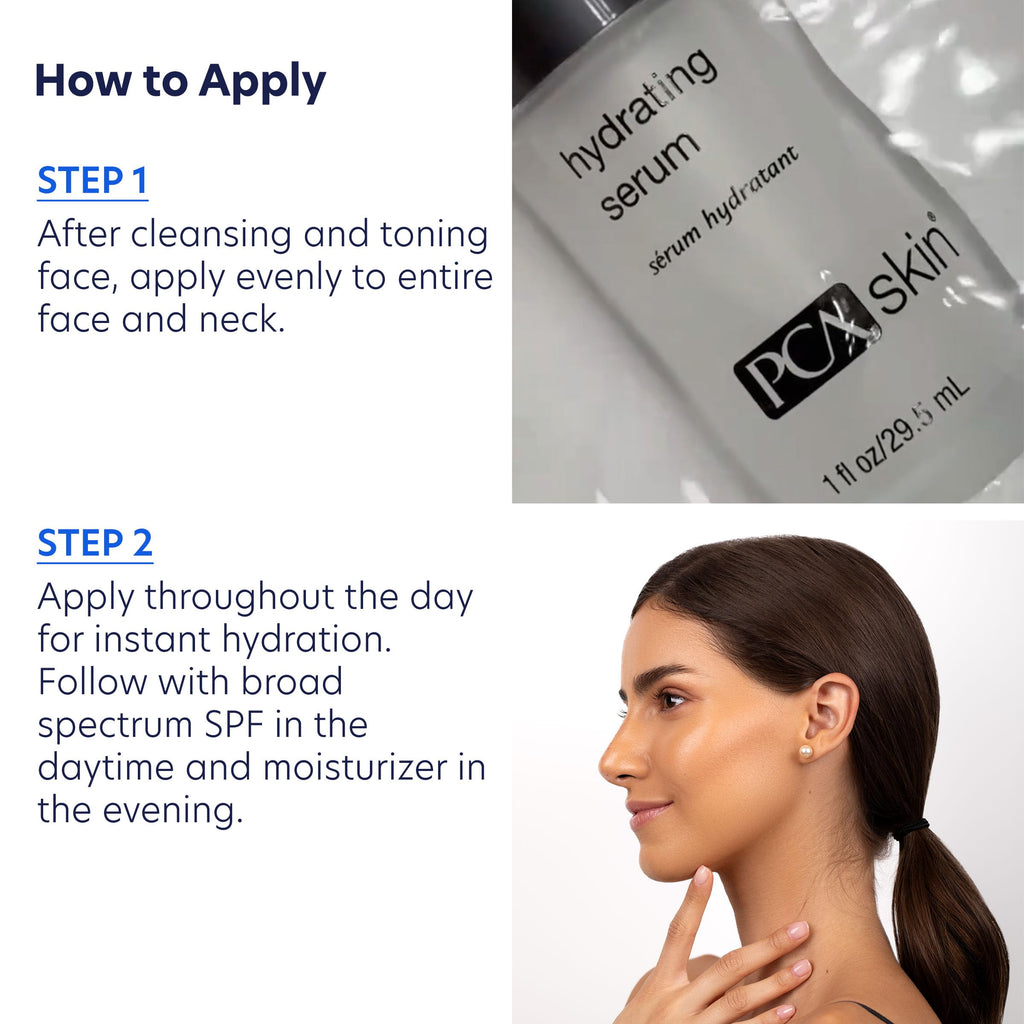 PCA SKIN Hydrating Serum | Gentle Moisturizer for Sensitive Skin | 1 oz