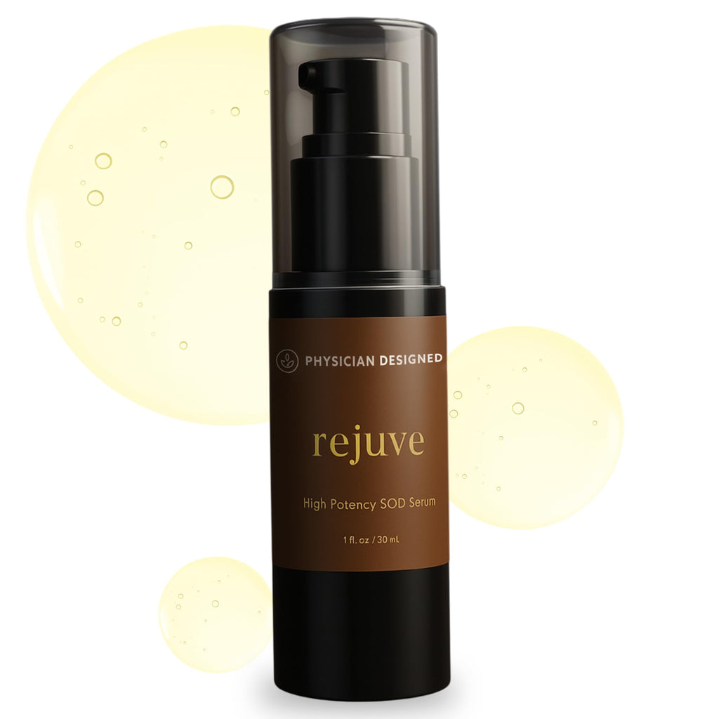 PD VARS Rejuve Superoxide Dismutase Serum – High Potency SOD + Hyaluronic Acid, Deep Hydration, 30ML