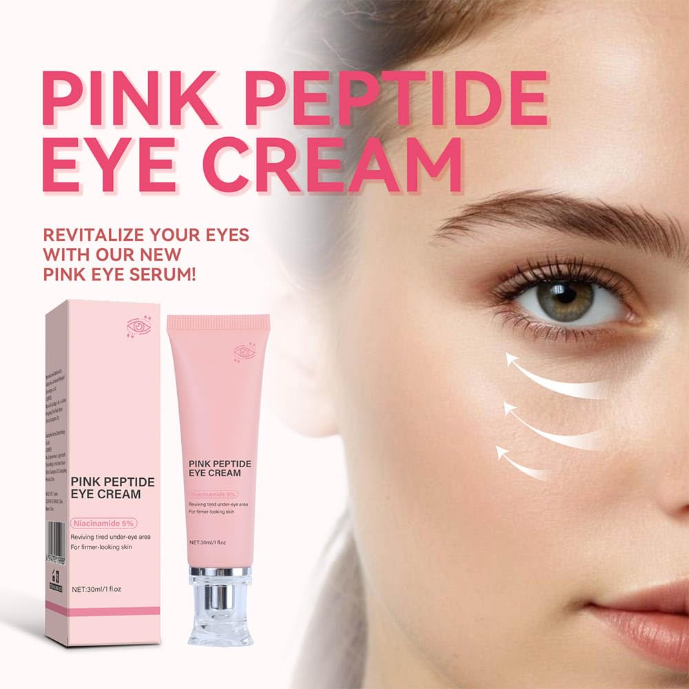 PDRN Pink Peptide Serum & Eye Cream – Niacinamide + Retinol, Hydrating & Firming Duo