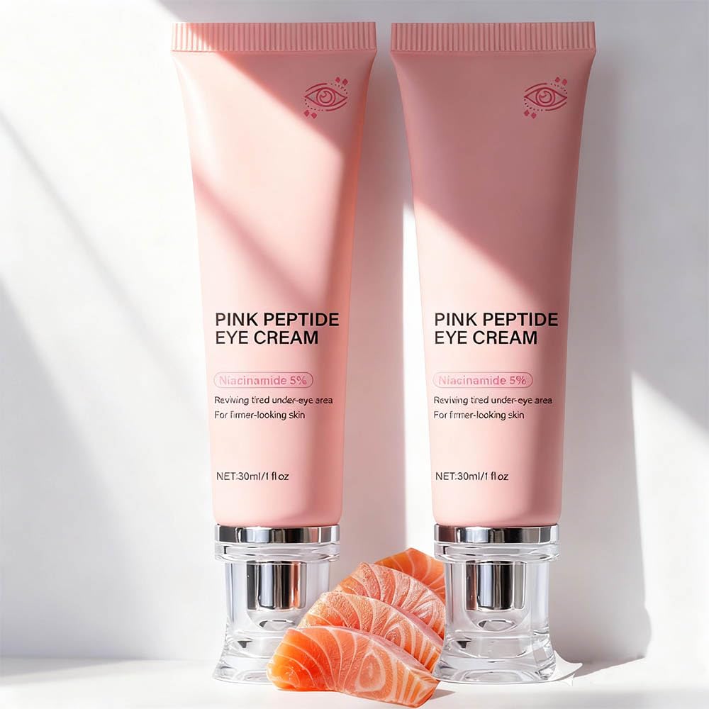 PDRN Pink Peptide Serum & Eye Cream – Niacinamide + Retinol, Hydrating & Firming Duo
