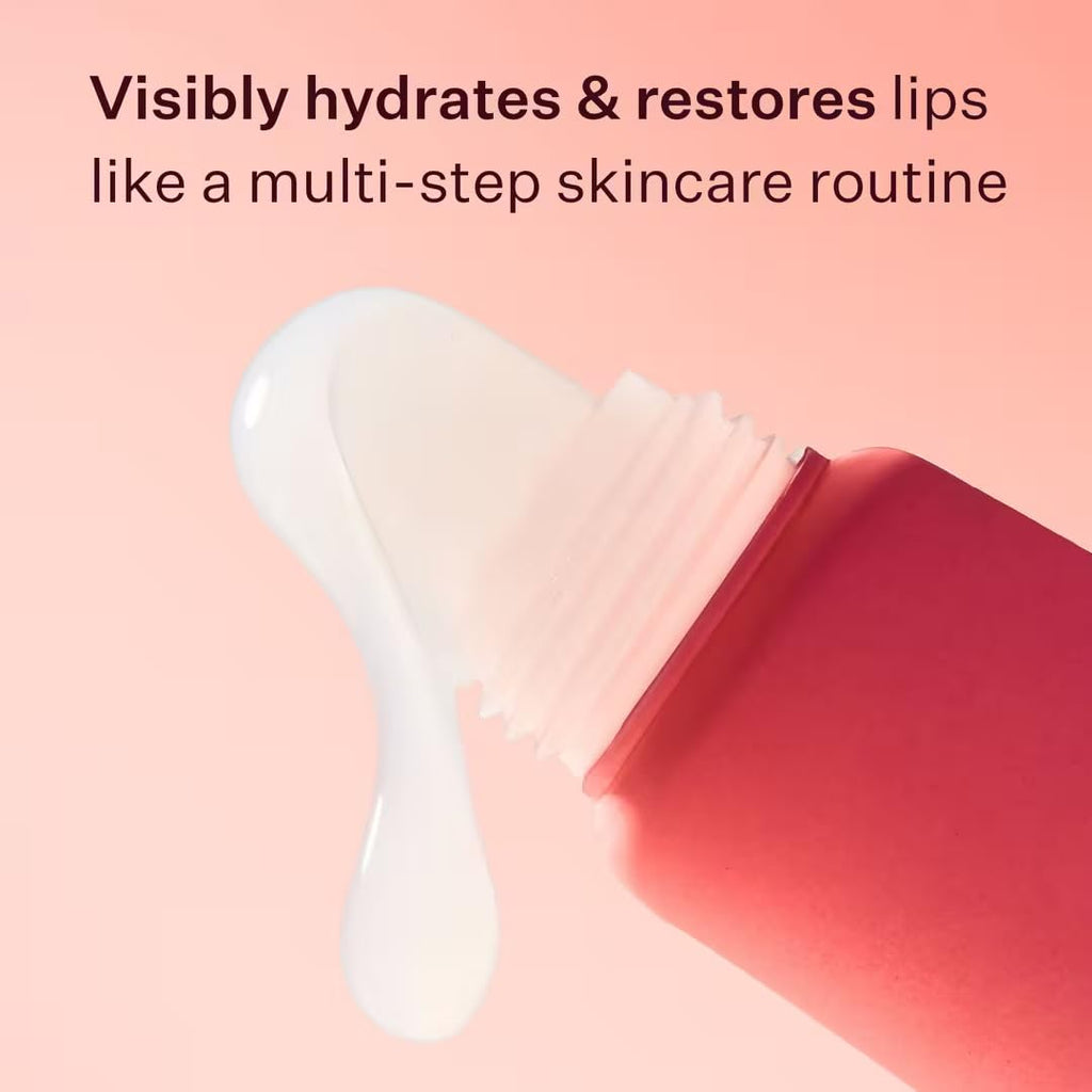 Peach & Lily Collagen Cushion Peptide Clear Lip Balm — Hydration, Smoothing & Clear Shine