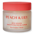 Peach & Lily Rice Dough Smoothing Facial Scrub | Gentle Exfoliation & Nourishment