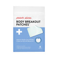 Peach Slices Body Breakout Patches (6 ct) – Overnight Hydrocolloid Patch with Cica, Hypoallergenic & Cruelty-Free