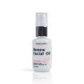 Peaches Skin Care Renew Facial Oil – Grape Seed, Olive & Bergamot | Age-Defying Radiant Skin (1 oz)