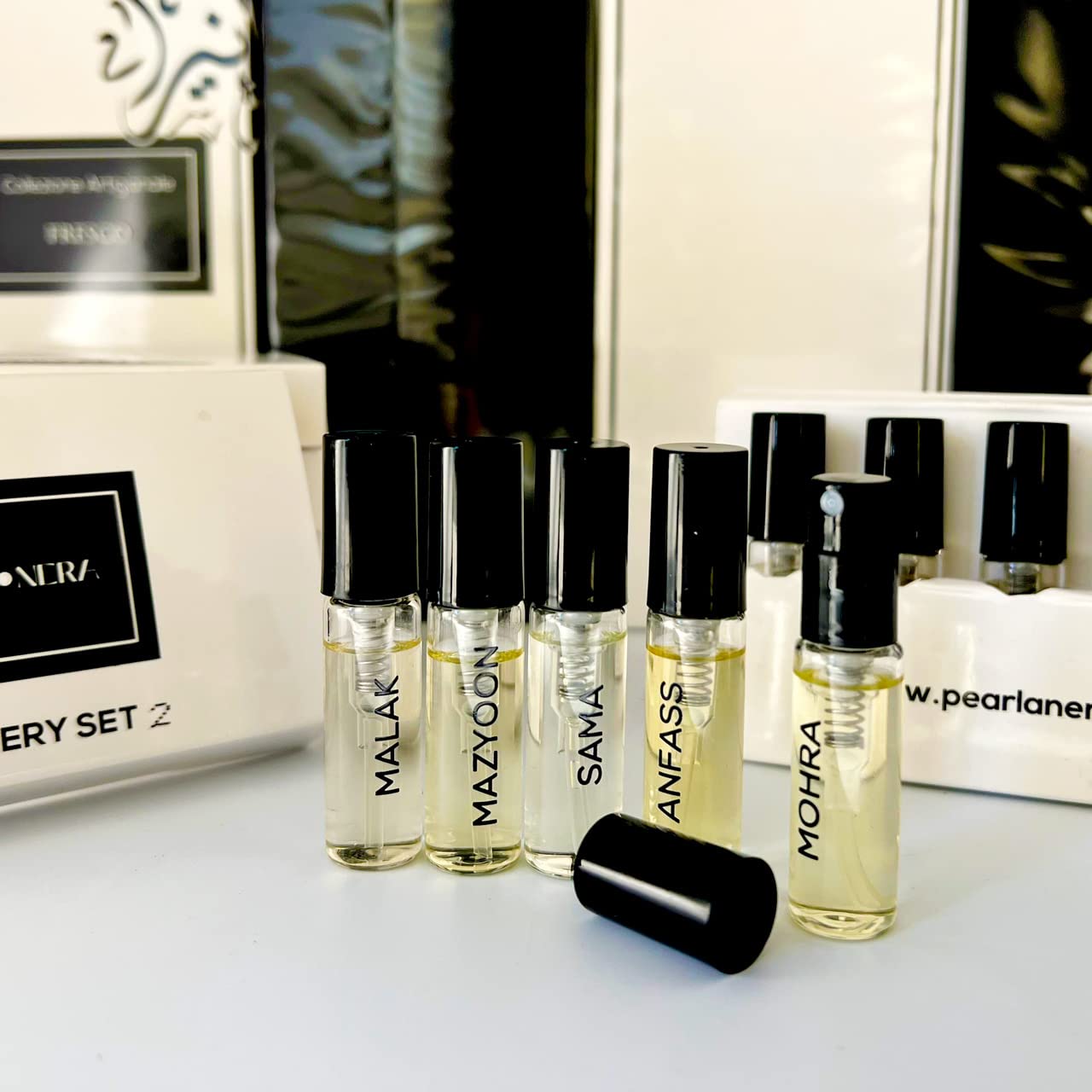 PEARLANERA ANFASS Oud, Green, Mastika & Spice | Unisex Arabian Perfume by PEARLANERA