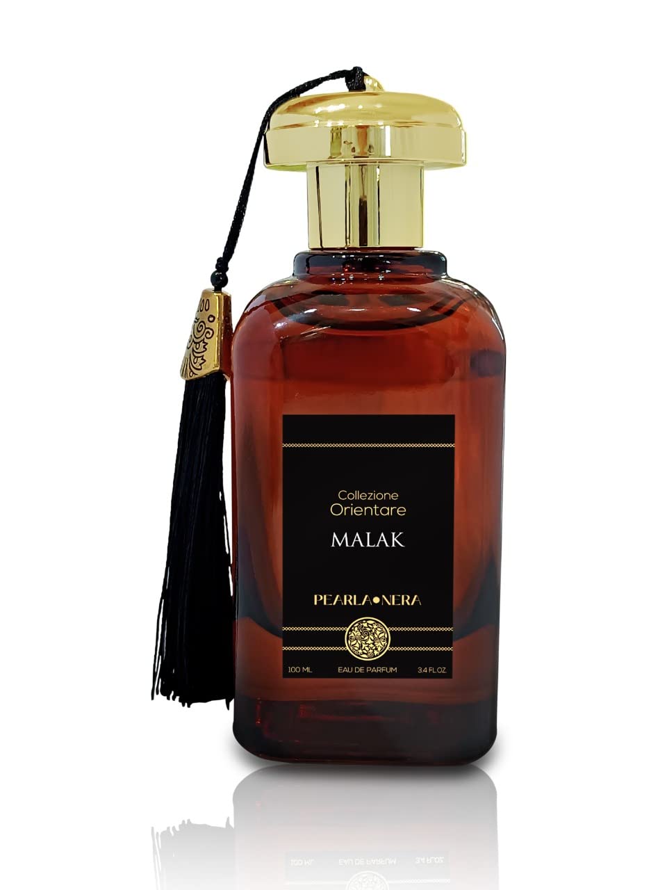 PEARLANERA MALAK – Ambery Oud, Smoky Rose & Wood (Unisex EDP, 3.4 oz)