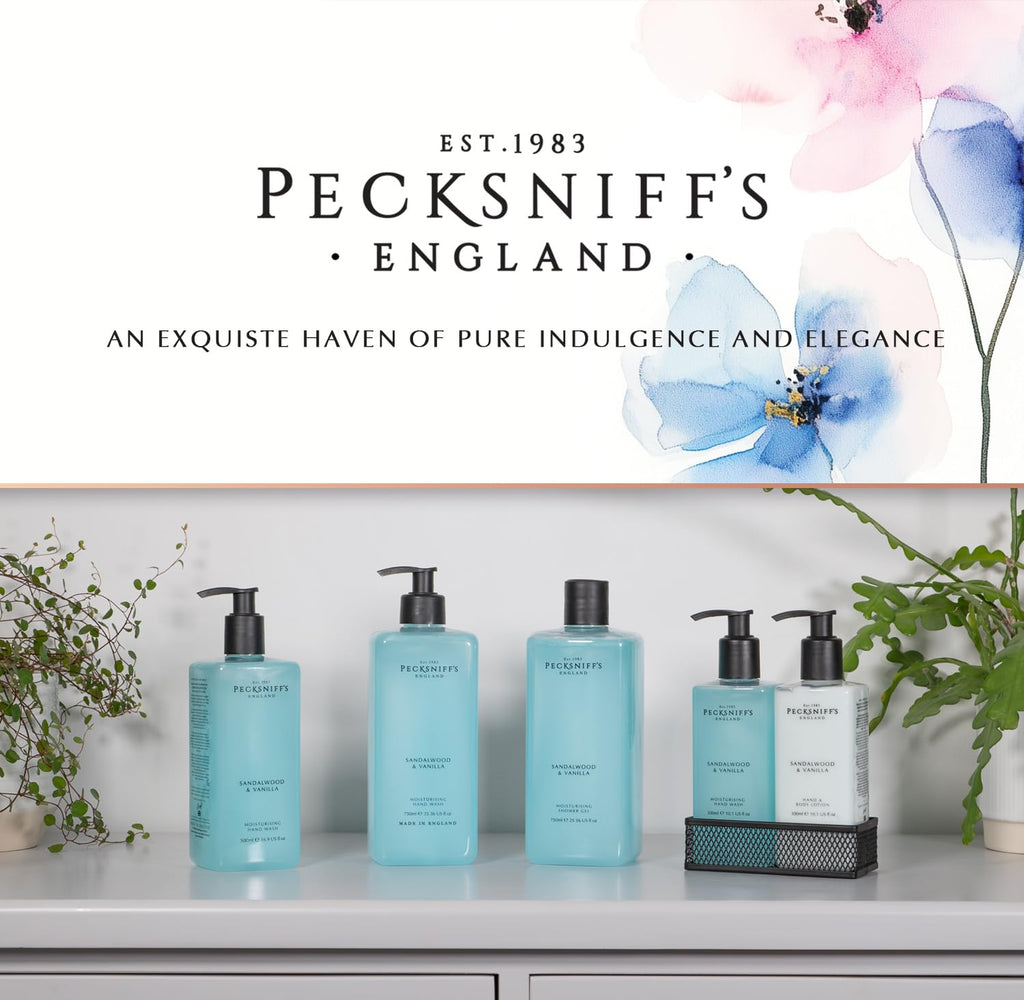 Pecksniff's 1L Shower Gel (CORE) Sandalwood Vanilla – Spa-Like Hydration