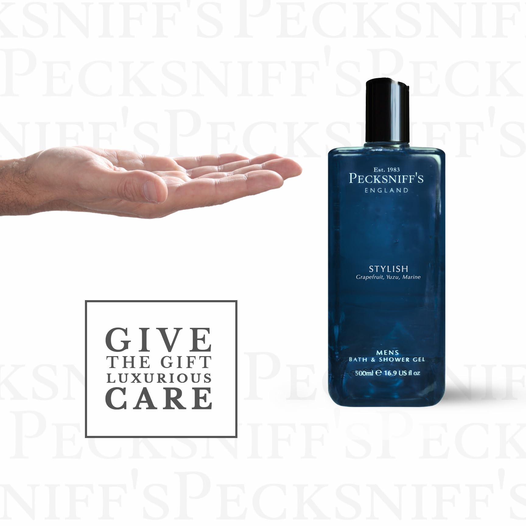 Pecksniff's Men's Luxurious Moisturizing Bath & Shower Gel – Stylish