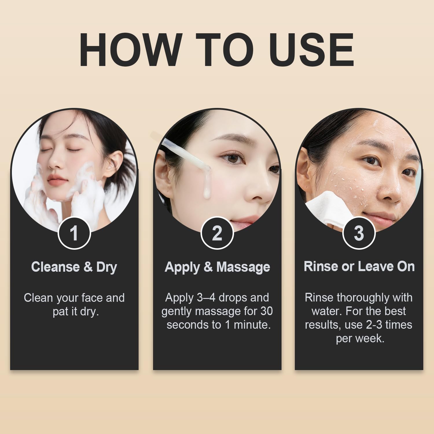 Peel Shot Glow Rice Ampoule Duo – Exfoliant Serum & Peeling Scrub with Rice Water & Niacinamide (Face & Body) 3.4 oz