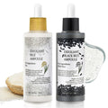 Peel Shot Glow Rice Ampoule Duo – Exfoliant Serum & Peeling Scrub with Rice Water & Niacinamide (Face & Body) 3.4 oz