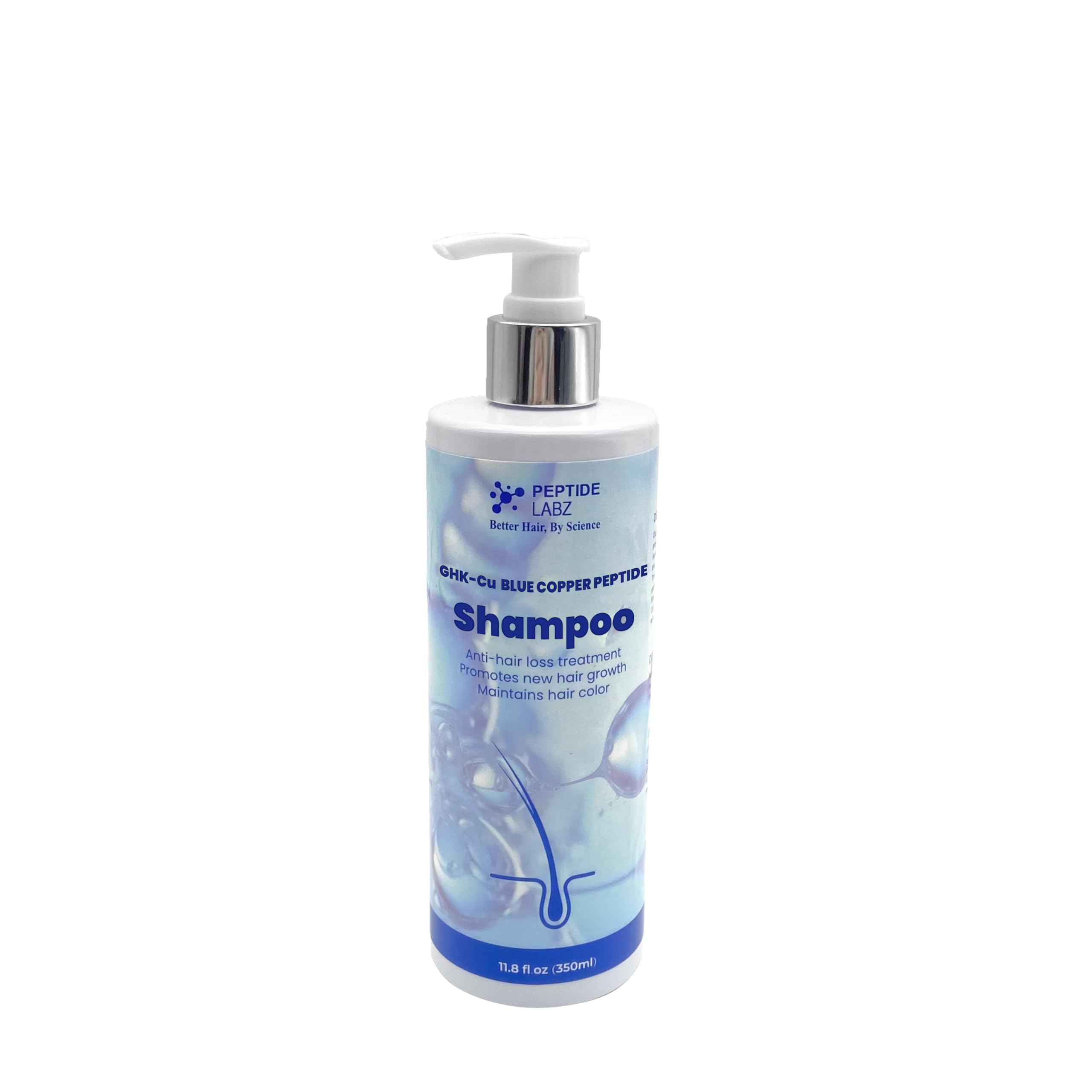 PeptideLabz Copper Peptide Shampoo – Anti Hair Loss & Growth Support