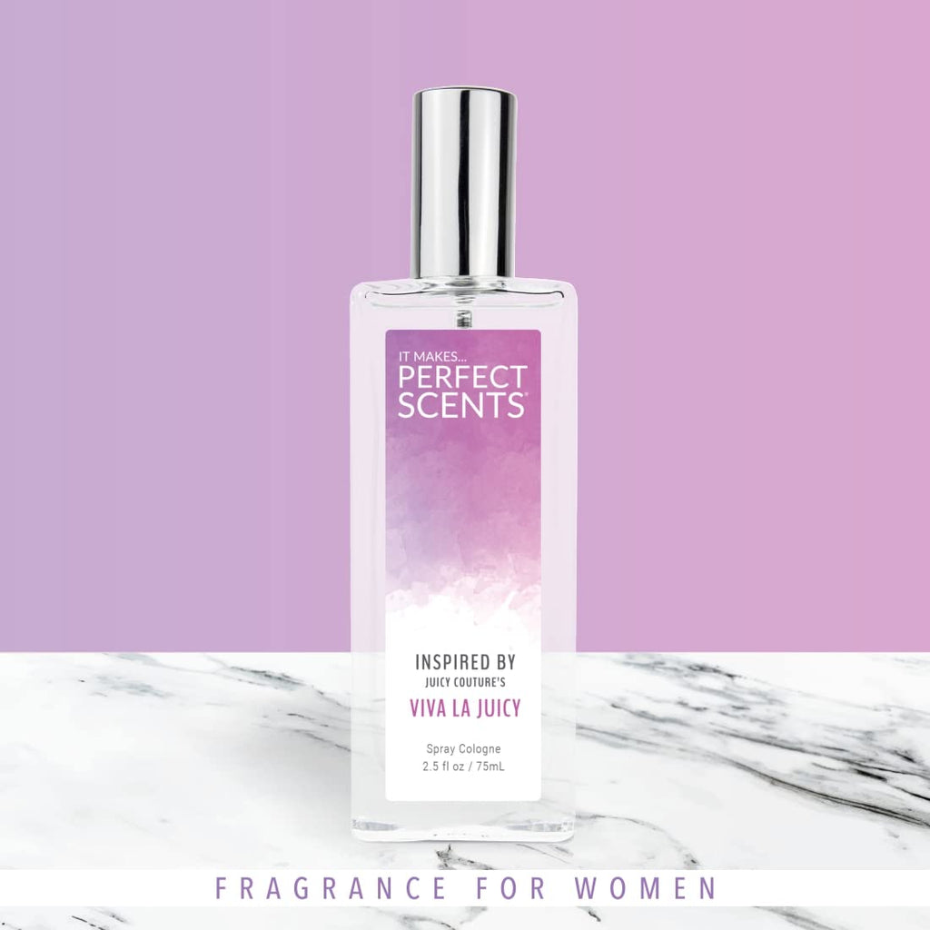 Perfect Scents Viva La Juicy Inspired EDT for Women – Vegan, Paraben Free, Cruelty Free, 2.5 fl oz