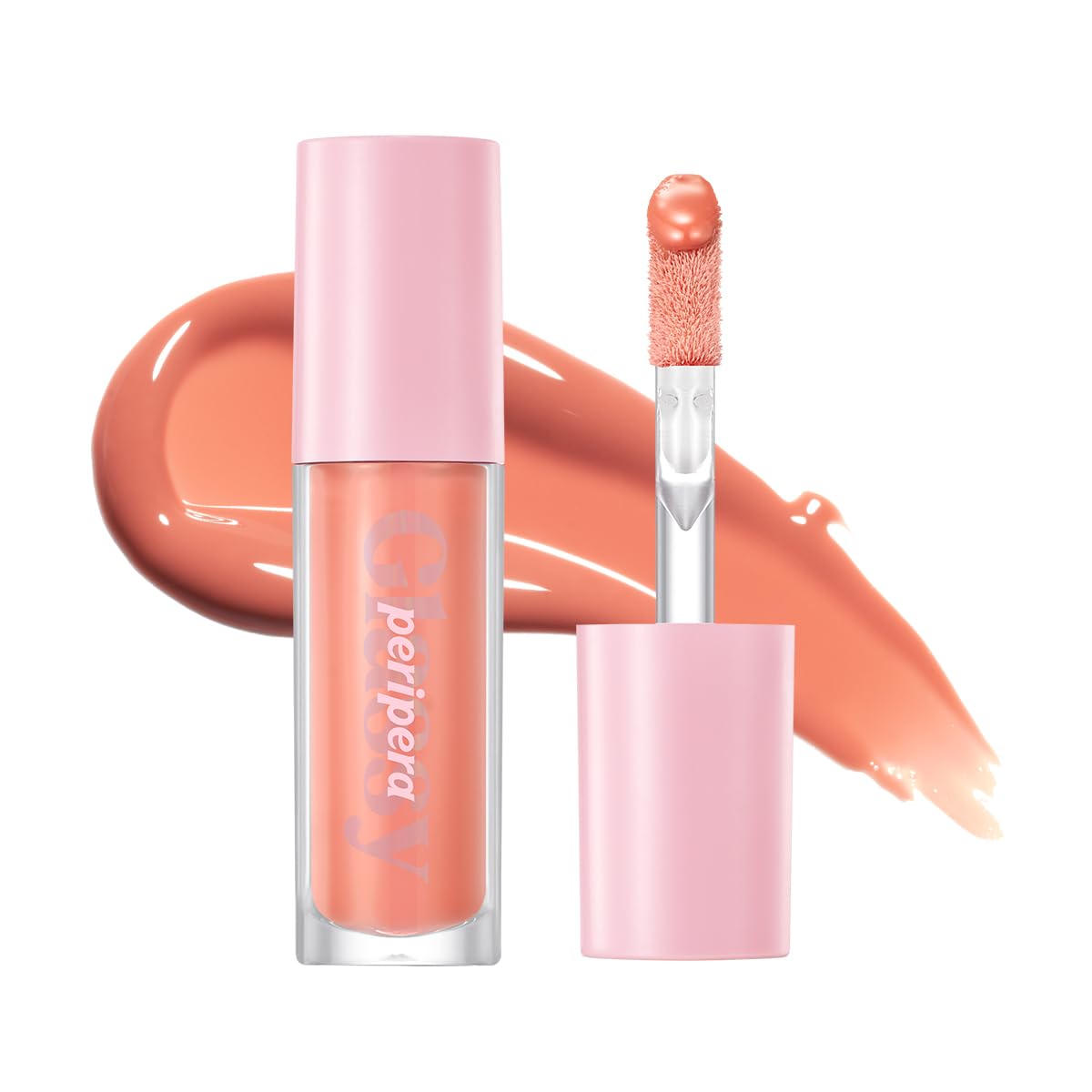 Peripera Ink Glasting Lip Gloss – Glass Shine, Non-Sticky, 4XL Wand | Korean Lip Gloss for Fuller-Looking Lips