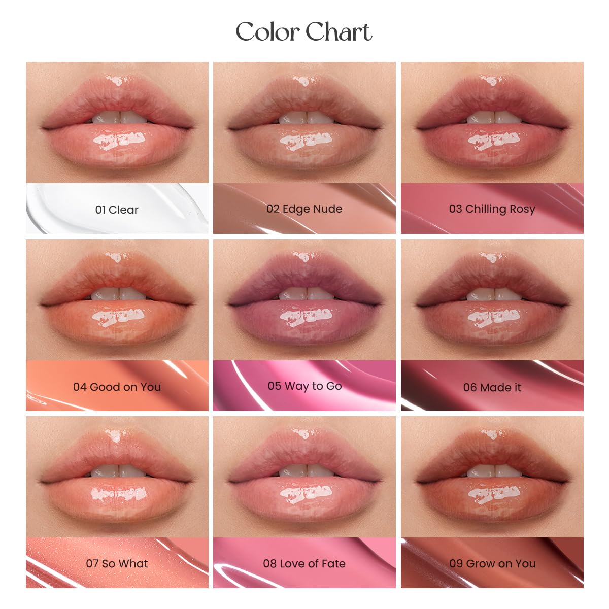 Peripera Ink Glasting Lip Gloss – Glass Shine, Non-Sticky, 4XL Wand | Korean Lip Gloss for Fuller-Looking Lips