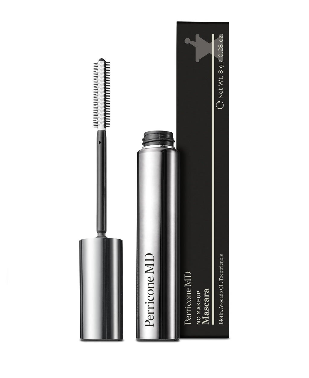 Perricone MD No Makeup Mascara Blackest Black – 2-in-1 Lash Treatment & Mascara