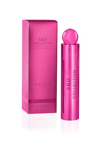 Perry Ellis 360° Magnetic Pink Eau de Parfum – 3.4 oz / 100 ml – Fruity Floral