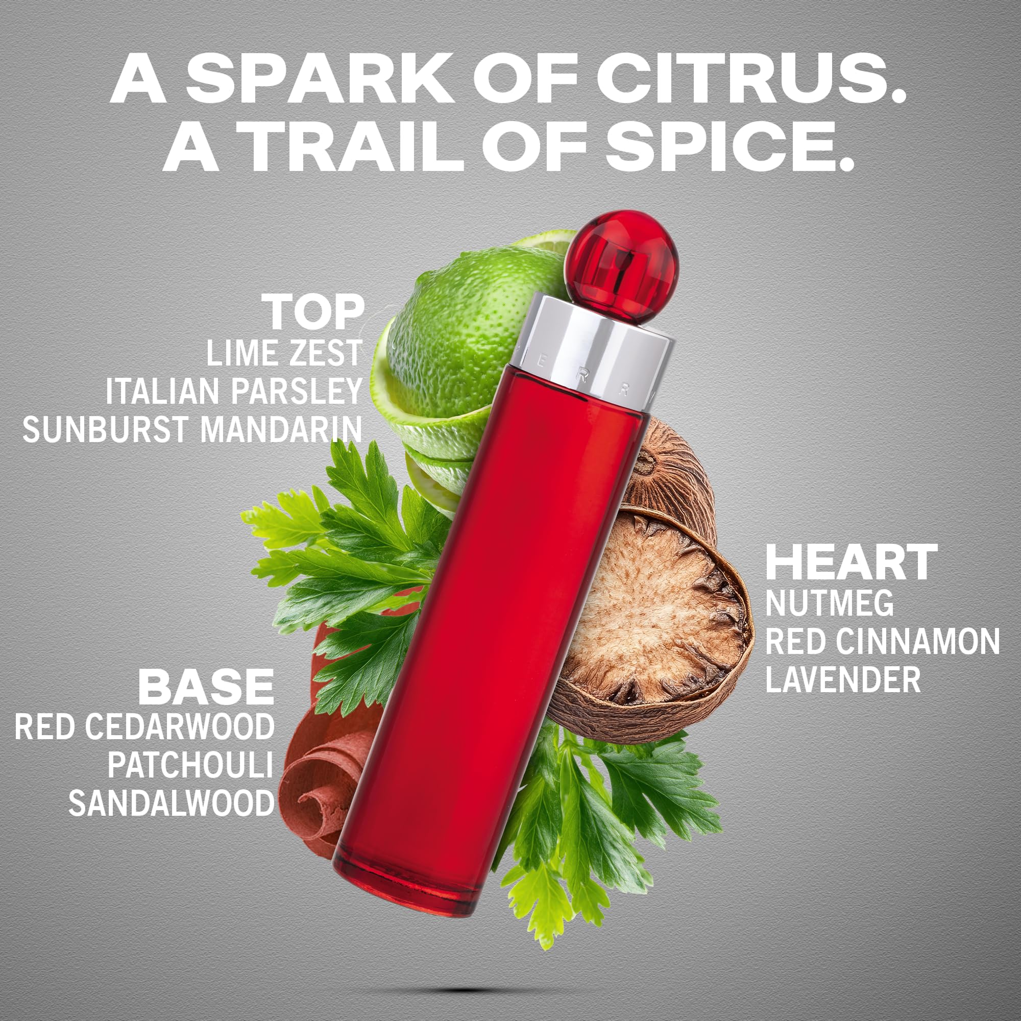 Perry Ellis 360° Red for Men – Eau de Toilette Spray, 6.8 oz