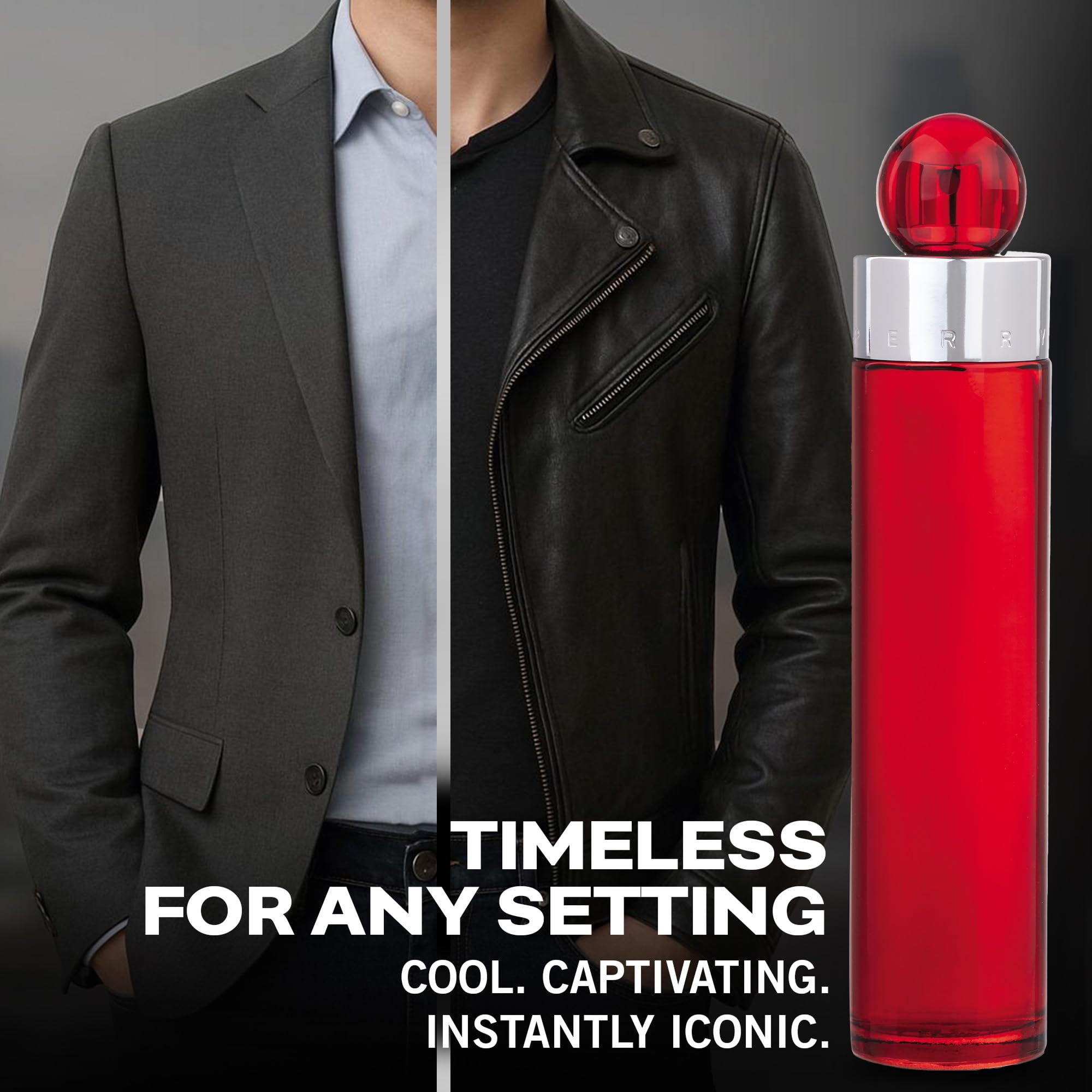 Perry Ellis 360° Red for Men – Eau de Toilette Spray, 6.8 oz