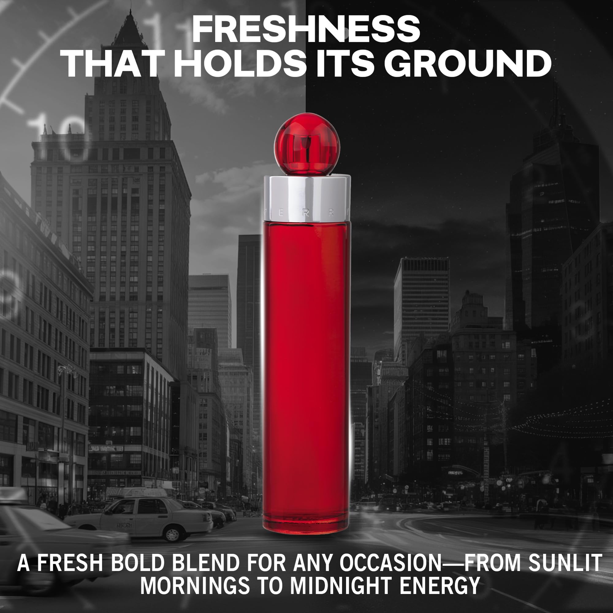 Perry Ellis 360° Red for Men – Eau de Toilette Spray, 6.8 oz