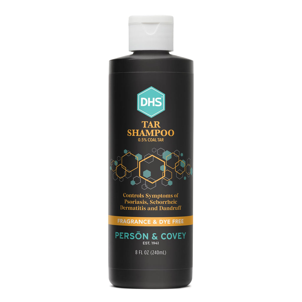 Person & Covey DHS Tar Shampoo 8 oz – Fragrance-Free Scalp Care