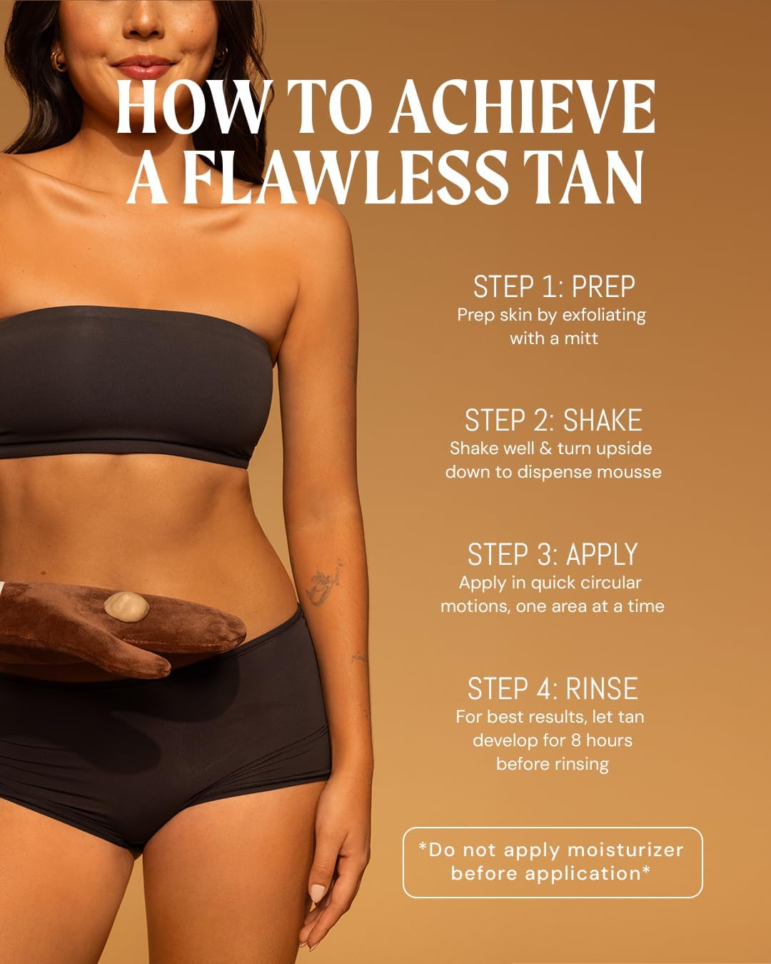 Peta Jane PETAJANE Dark Tanning Mousse – 14 oz Duo Pack, Fast & Even Self-Tan