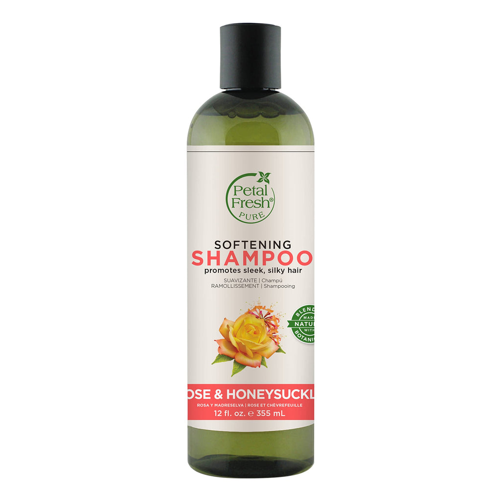 Petal Fresh Pure Softening Rose & Honeysuckle Shampoo – 355ml