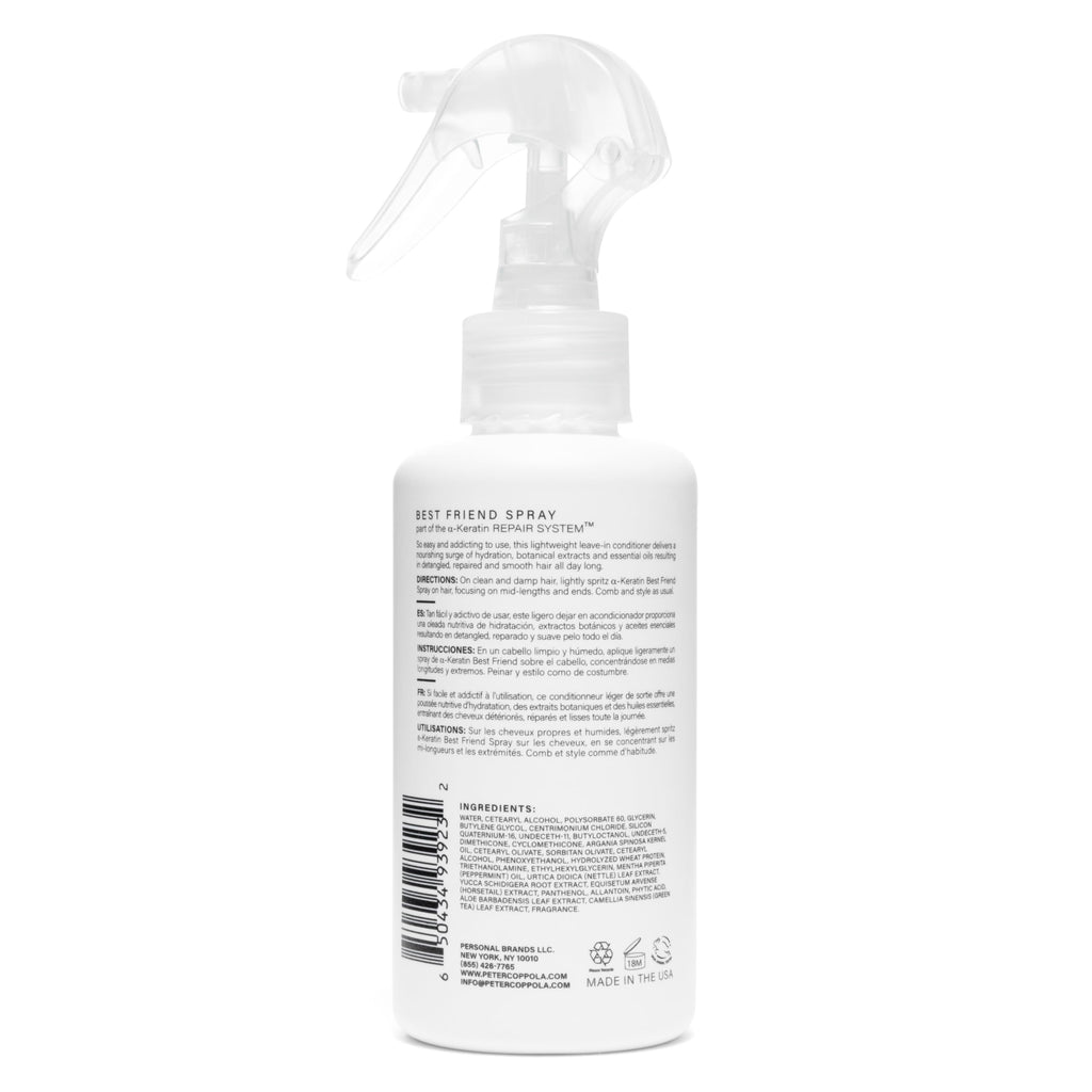 Peter Coppola a-Keratin Best Friend Spray – Leave-In Detangler with Argan Oil & Aloe (5 oz)