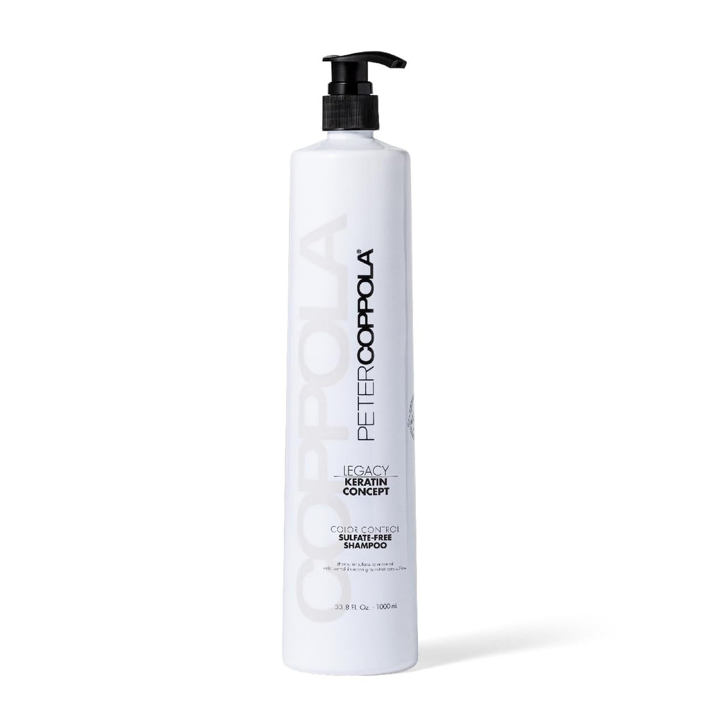 Peter Coppola Color Control Shampoo - Sulfate-Free, Keratin-Safe, Color-Safe Daily Use 33.8 oz