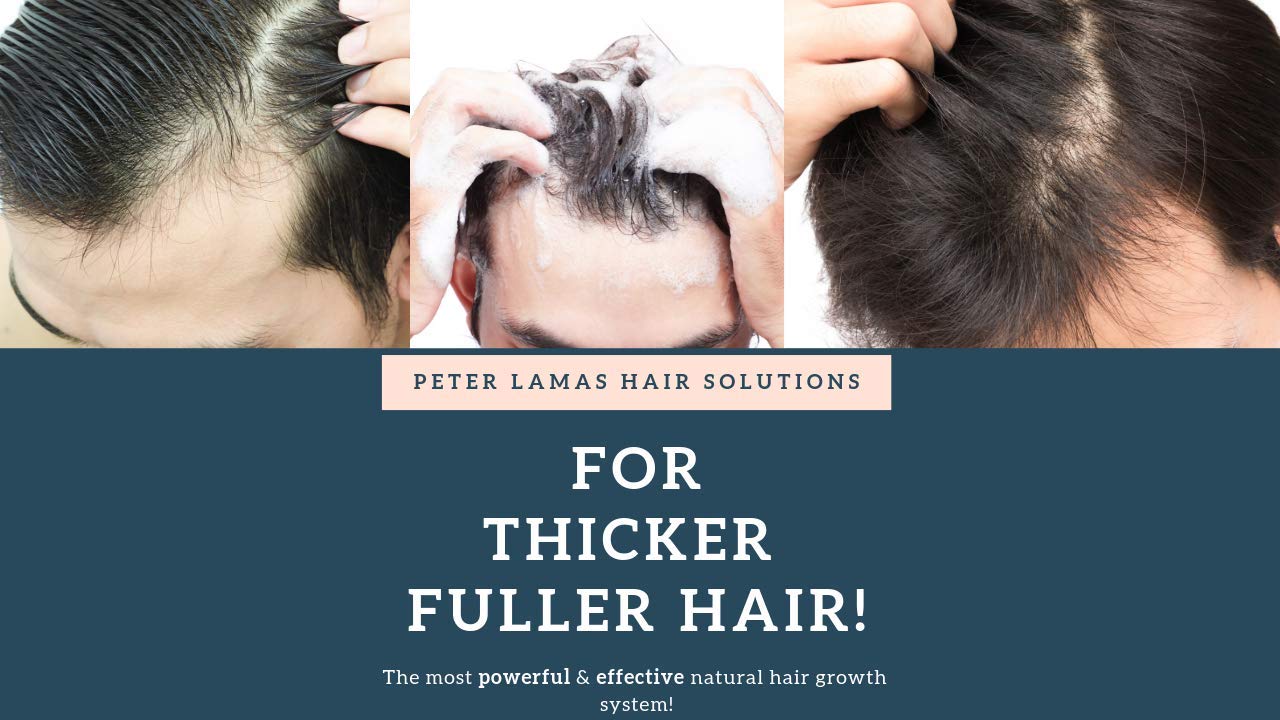 Peter Lamas Biotin Shampoo for Men & Women — DHT Blocker, Thicker, Fuller Hair